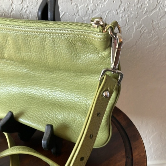 Calvin Klein: Light green 2 pocket crossbody- adjustable strap - Picture 12 of 16